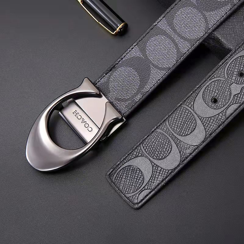 COACH Thắt Lưng Da 120Cm Kiểu Dáng Cổ Điển Dành Cho Nam