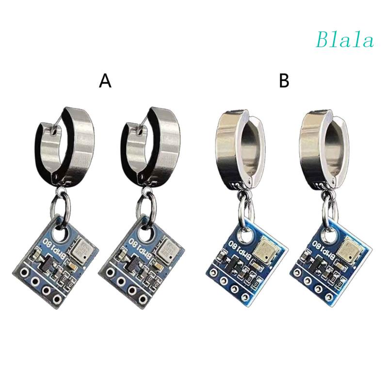 Bông Tai Tròn Bằng Thép Không Gỉ Thời Trang Cá Tính Cho Nam Và Nữ