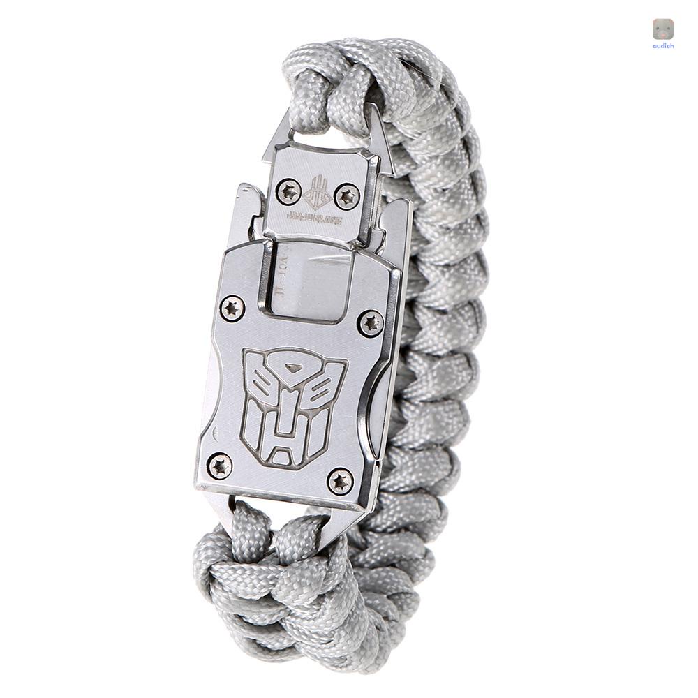 Vòng Đeo Tay Sinh Tồn Kèm Dụng Cụ Cắt Tiện Lợi