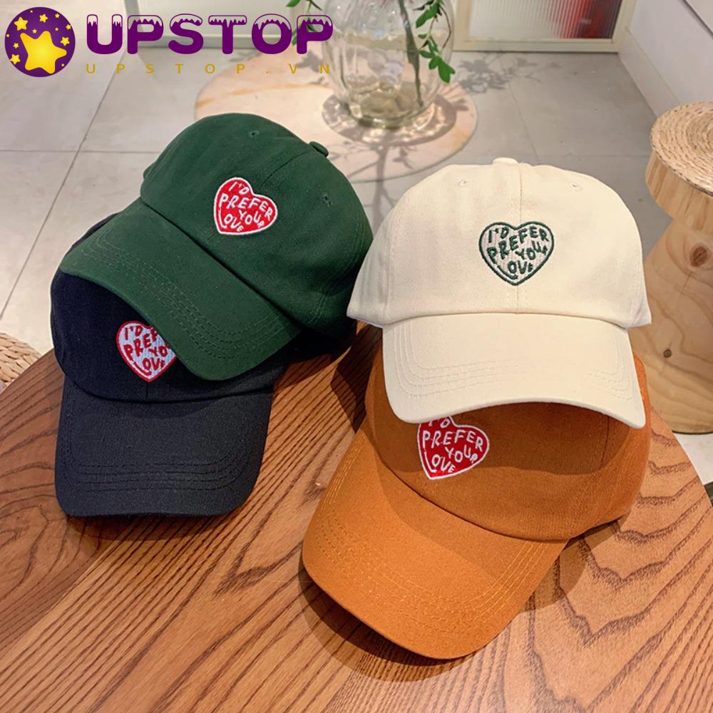 Mũ Lưỡi Trai Thêu Chữ Phong Cách Hàn Quốc Cá Tính
