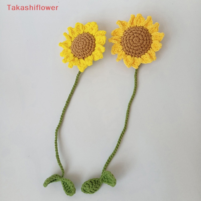 Bó Hoa Hướng Dương Đan Len Thủ Công Dùng Trang Trí Đám Cưới