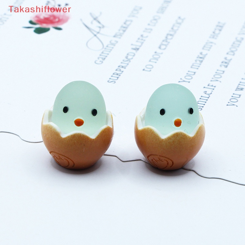 Bộ 2 Đồ Chơi Trang Trí Hình Gà Con Phát Sáng Trong Bóng Tối DIY