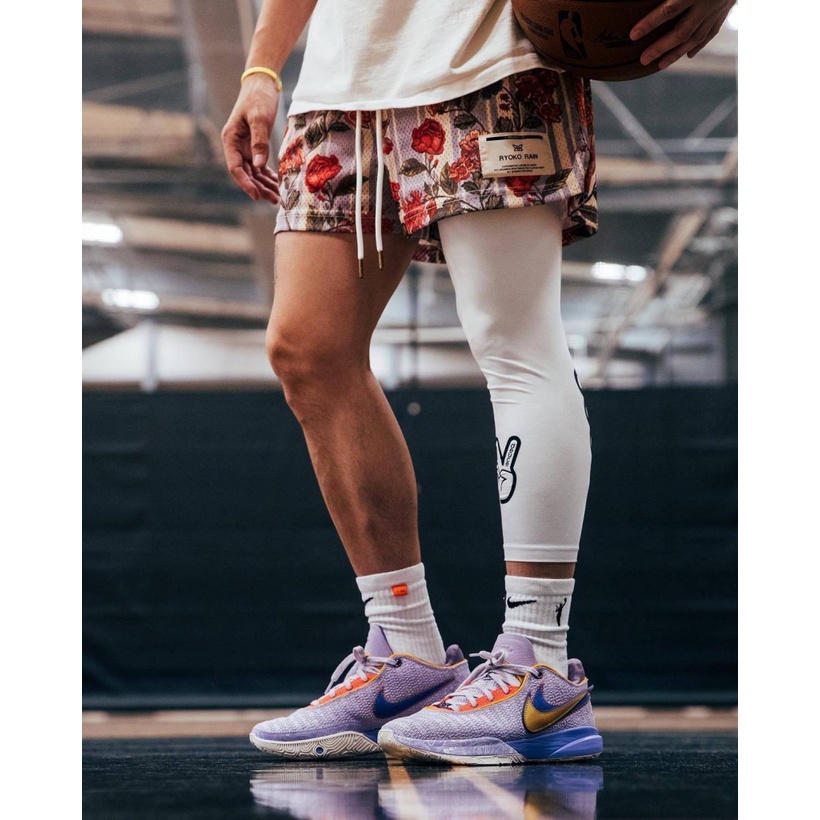 Quần Short Thể Thao Bóng Rổ Ba Tấc Dài Đến Đầu Gối Nhanh Khô Ryoko Đường Phố Mỹ Cho Nam Và Nữ