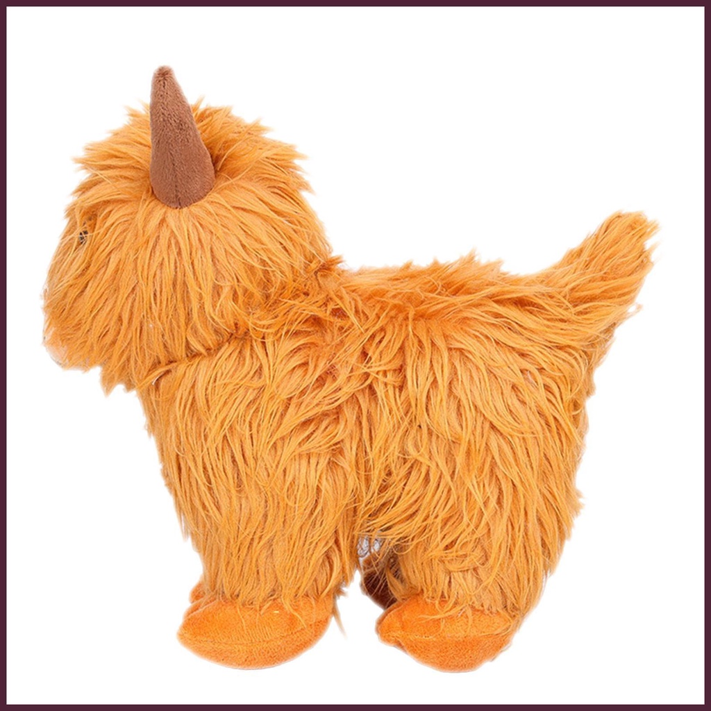 Bò Nhồi Bông 25cm Xinh Xắn Dùng Trong Trang Trí