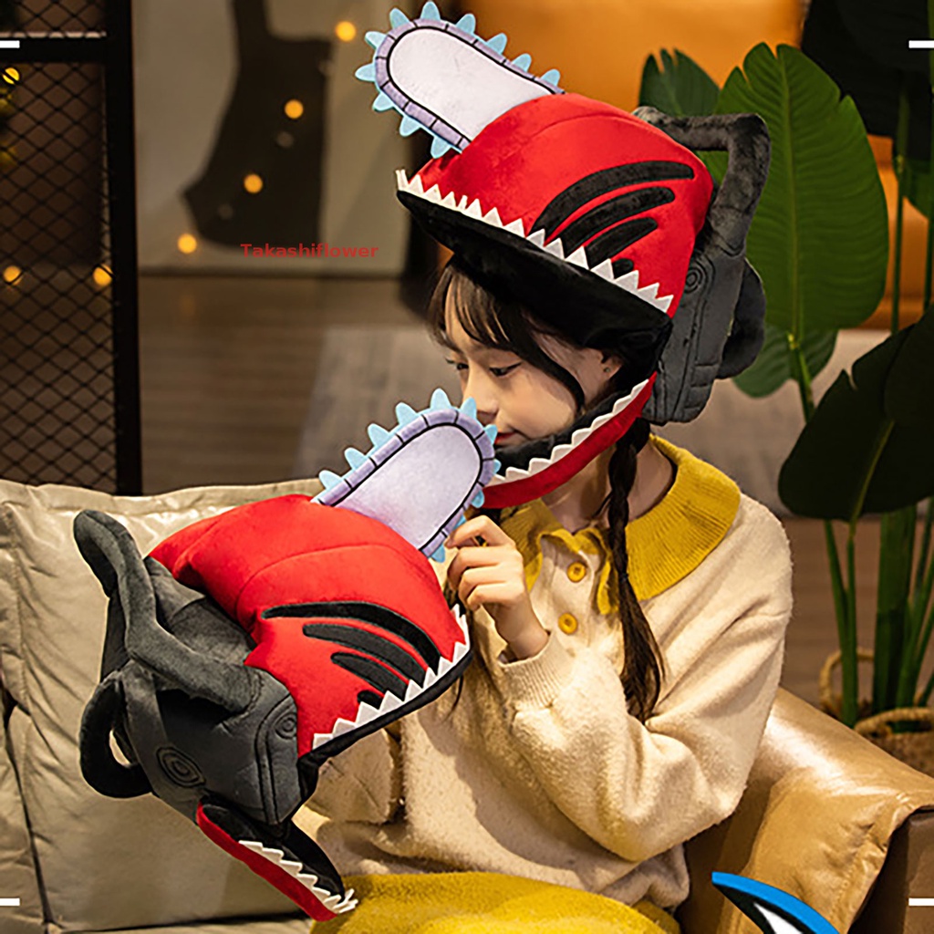 (Takashiflower) Đồ Chơi Nhồi Bông Hóa Trang Nhân Vật anime demon Cibobo Chita Hai Chiều