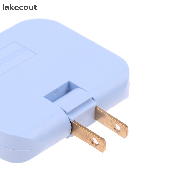 Phích Cắm Sạc Mở Rộng 3 Trong 1 EU Xoay 180 Độ Tiện Dụng