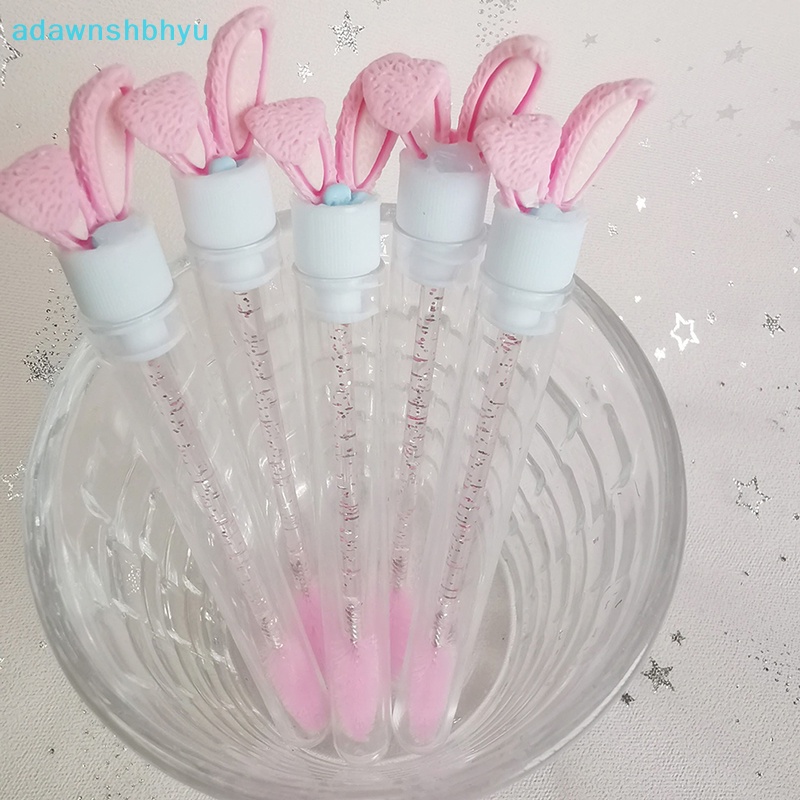 Mascara Chuốt Lông Mi / Lông Mày adawnshbhyu Thiết Kế Tay Cầm Hình Tai Thỏ Đính Pha Lê