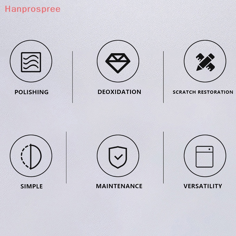 Hanprospree > Dụng Cụ Mài Đánh Bóng Chống Trầy Xước Màu Vàng / Bạc Cho Đồng Hồ
