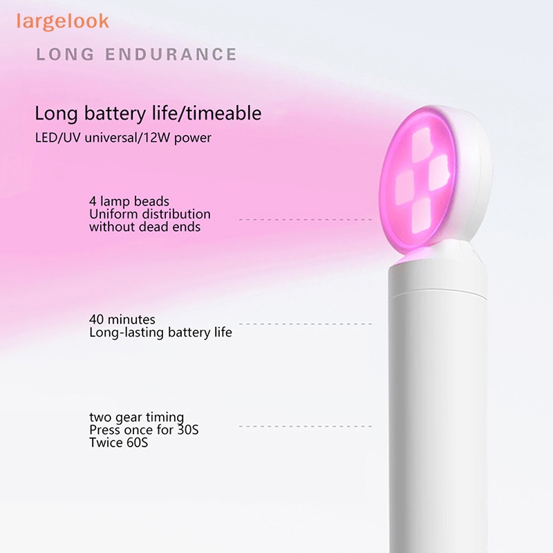 Đèn LED UV Sấy Khô Sơn Móng Tay 12W Thiết Kế Nhỏ Gọn Tiện Dụng