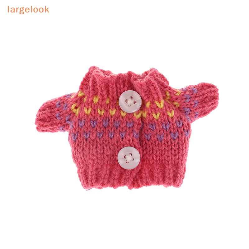 Set Đồ Gồm Áo Sweater Và Quần Ngắn Hình Tai Thỏ Dễ Thương Cho Búp Bê 1 / 12