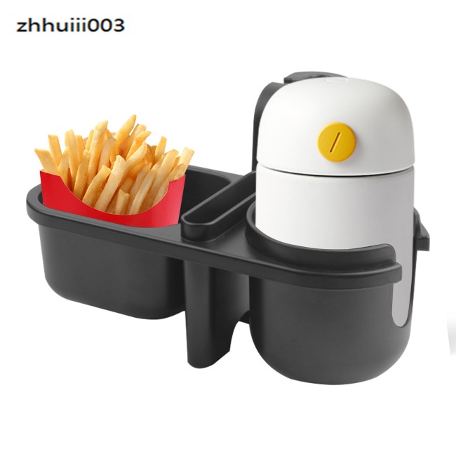 Giá Đỡ Điện Thoại / Cốc / Chai Nước / Đồ Ăn Vặt 3 Trong 1 Gắn Ghế Sau Xe Hơi