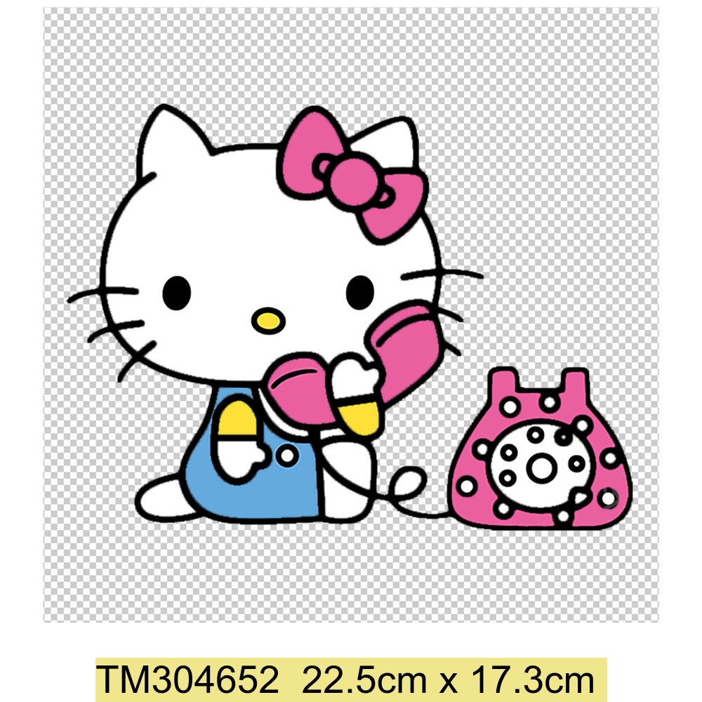 Cinnamoroll Miếng Dán Ủi Quần Áo Truyền Nhiệt Họa Tiết Hoạt Hình melody Dễ Thương diy