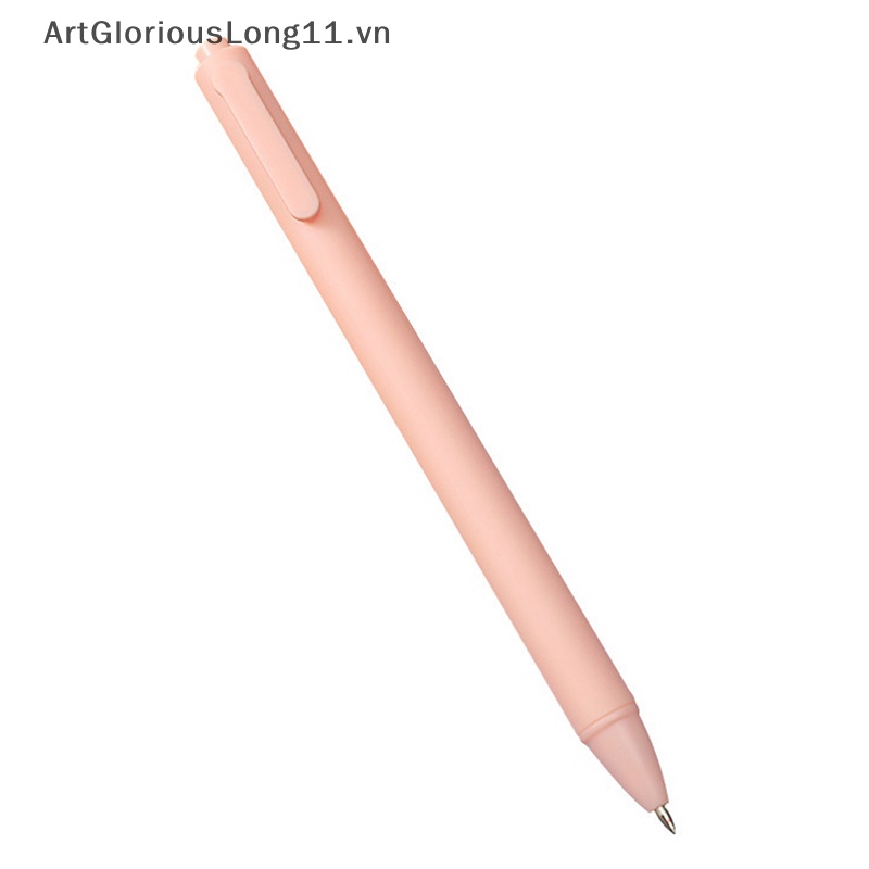 Bút Ký Tên Mực Đen Macaron Nhanh Khô Dành Cho Học Sinh / Văn Phòng
