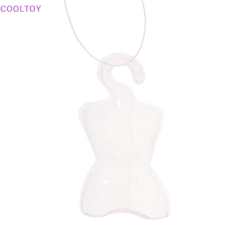 Set 200 Móc Nhựa Treo Quần Áo Búp Bê 11cm Dễ Thương