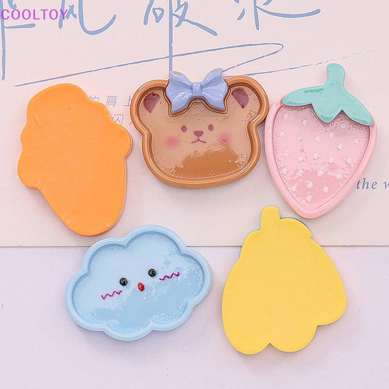 Cooltoy Set 5 Đĩa Đồ Ăn Tối Mini Nhiều Màu Sắc Cho Nhà Búp Bê