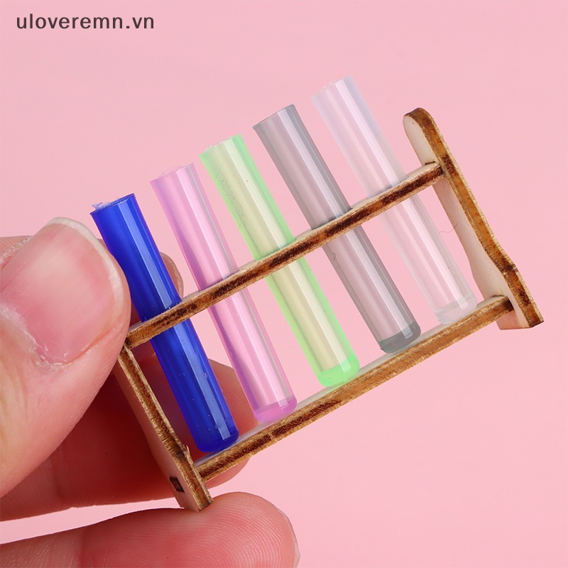 Bộ Giá Đỡ Ống Nghiệm Nghiệm Mini Trang Trí Nhà Búp Bê