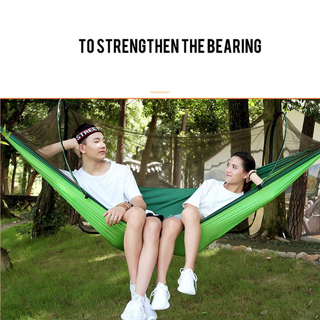 Võng Treo Có Màn Chống Muỗi Bằng Nylon Tiện Dụng Mang Theo Du Lịch / Dã Ngoại