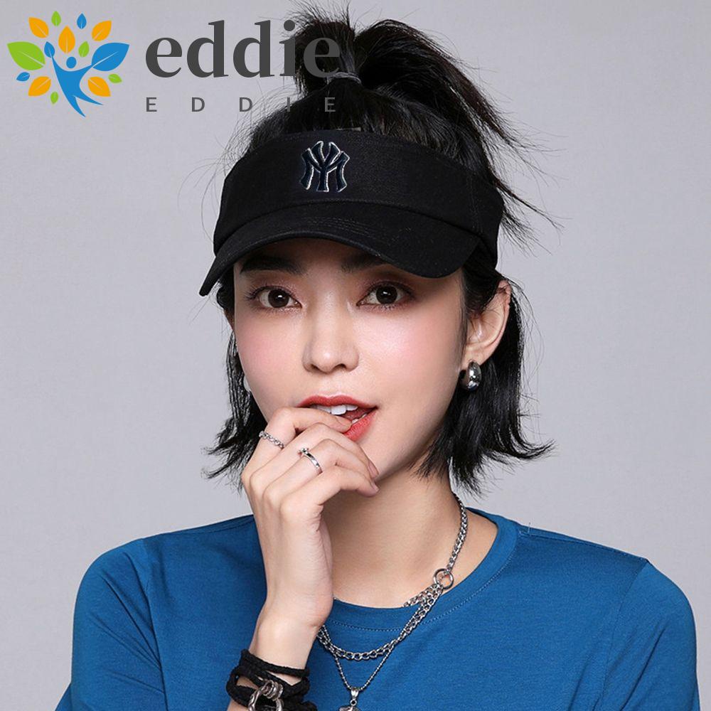 Mũ Lưỡi Trai Hở Chóp In Chữ 26Eddie Đơn Giản Thời Trang Đi Biển Cho Nữ