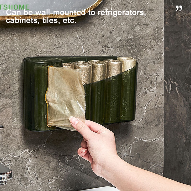 Hộp Nhựa Đựng Túi Rác Có Thể Tháo Rời Tiện Dụng Cho Nhà Bếp / Phòng Tắm Mới