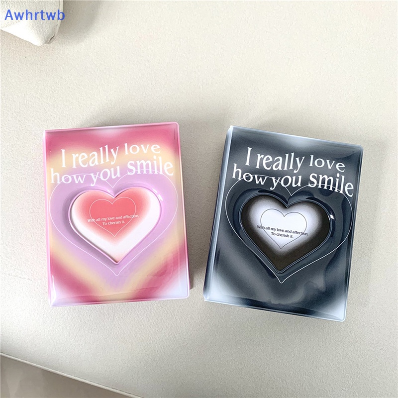 Album Ảnh 3 Inch Hình Trái Tim Phong Cách Hàn Quốc Mới