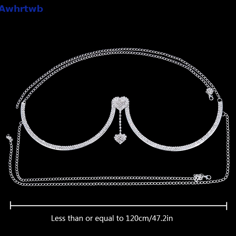 Áo Ngực Dây Xích Hình Trái Tim Đính Đá Quyến Rũ Cho Nữ Mới