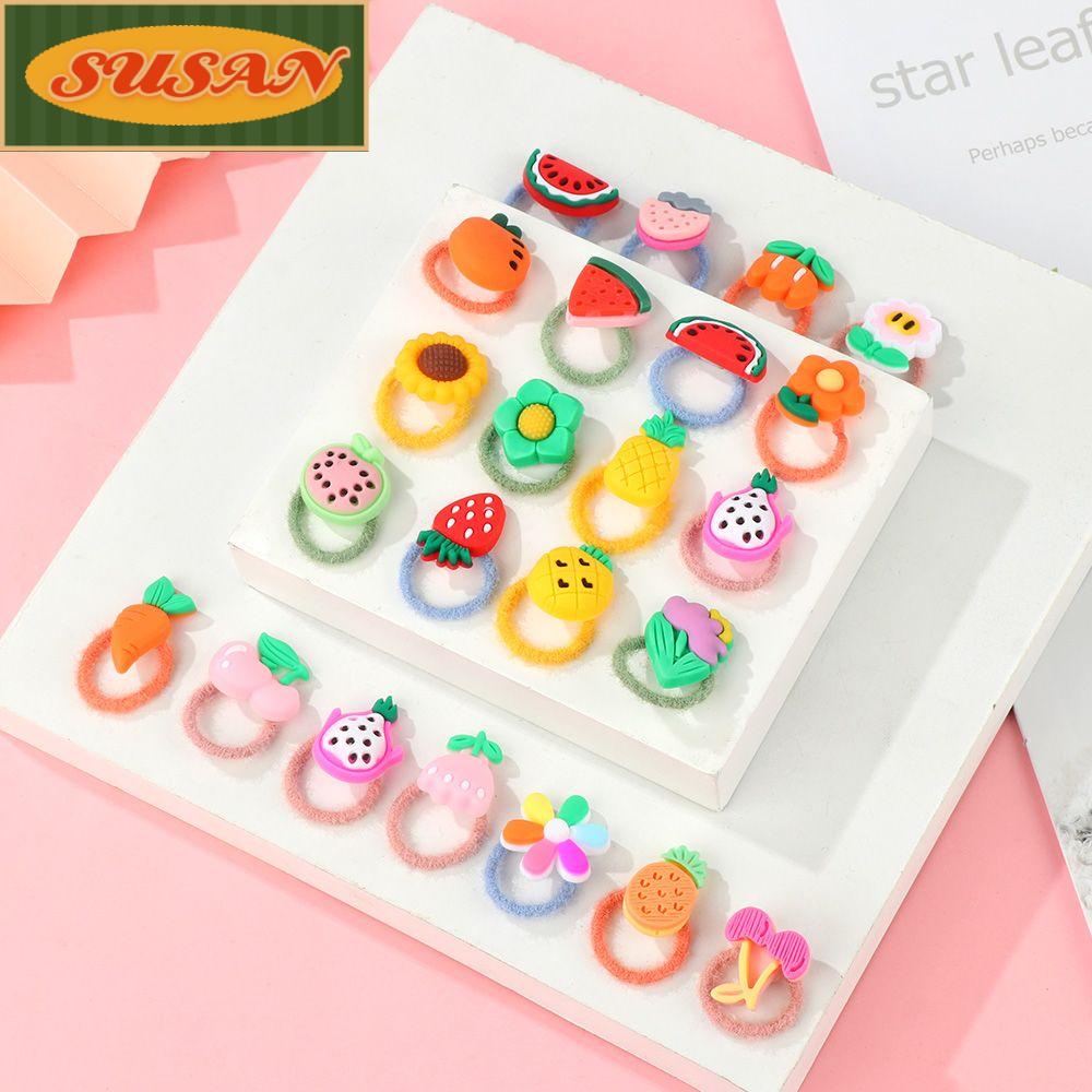 Dây Buộc Tóc Co Dãn Xinh Xắn Cho Bé Gái