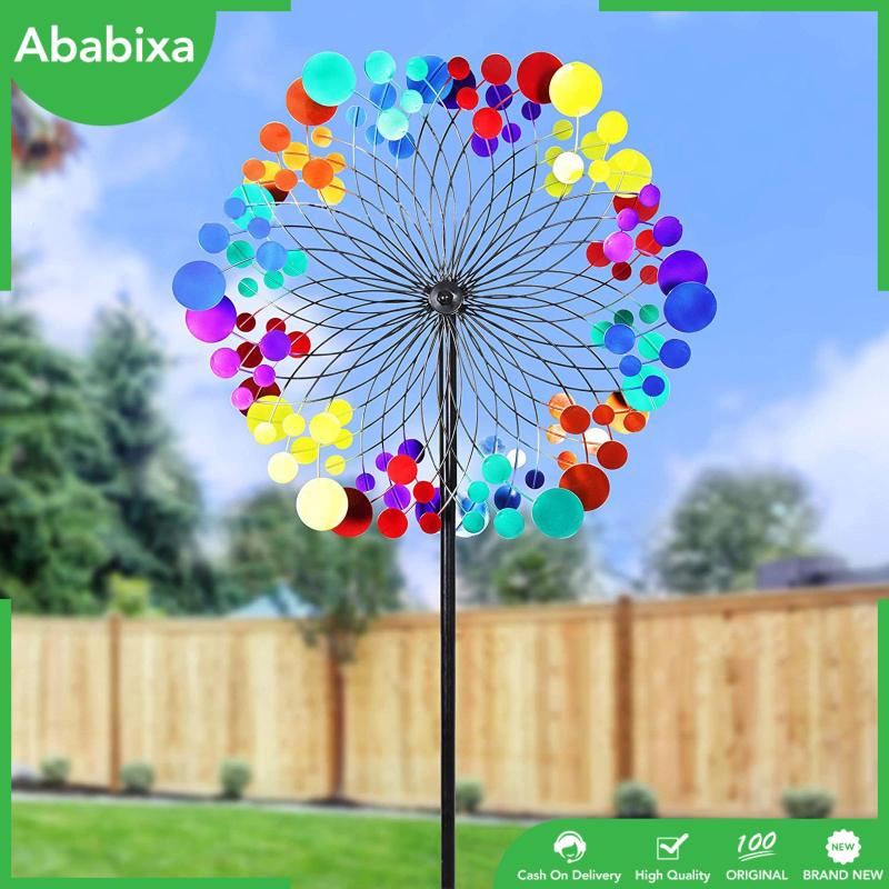 Vòng Bắt Giấc Mơ Bằng Sắt Điêu Khắc Nhiều Màu Trang Trí Sân Vườn