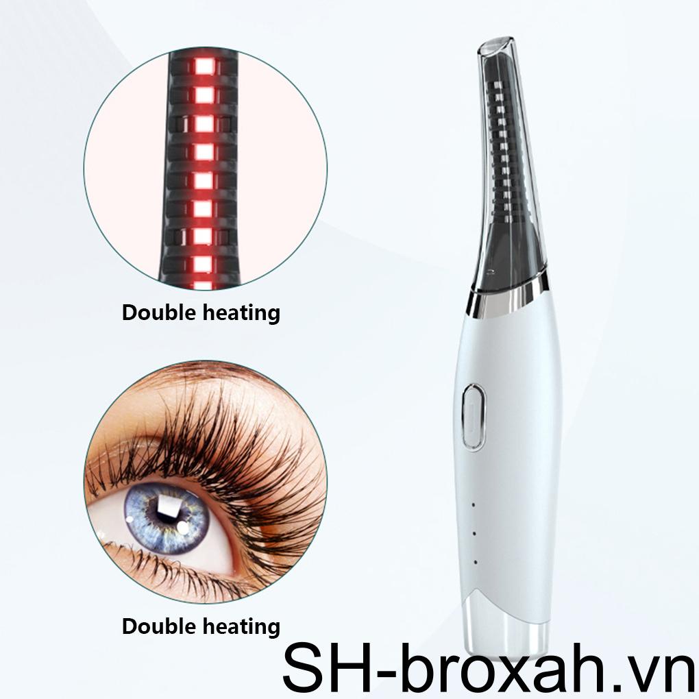 Dụng Cụ Uốn Lông Mi 200mAh Vỏ Silicone Tiện Dụng