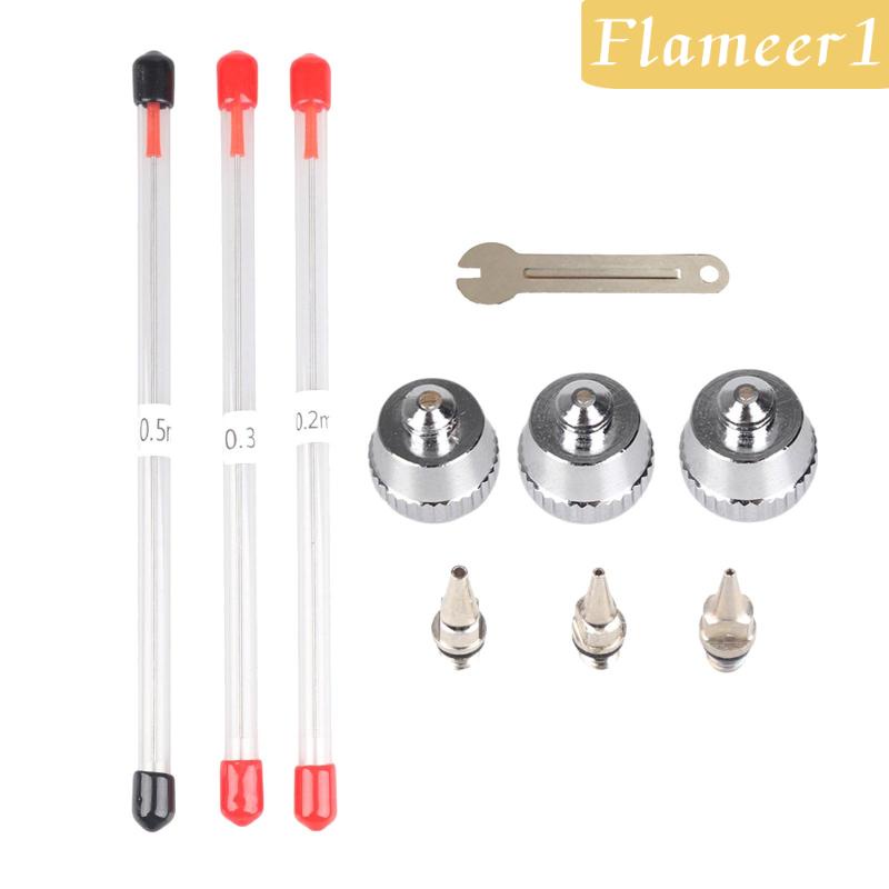 Set 1 / 10 Vòi Phun Khí Nhỏ Kèm Cờ Lê Dùng Làm Đồ Thủ Công