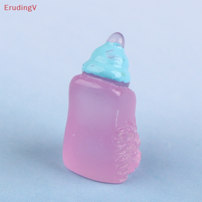 Bộ 5 Bình Sữa Mini Phát Sáng Dùng Trang Trí Xe Hơi DIY