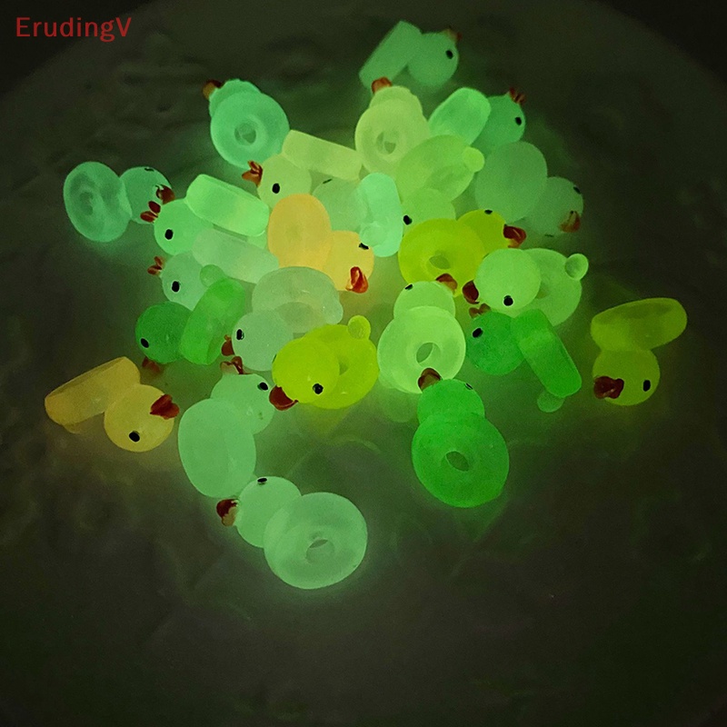 [ErudingV] Bộ 5 Nhẫn Nhựa Resin Phát Sáng Đáng Yêu Dùng Làm Đồ Thủ Công [Mới]