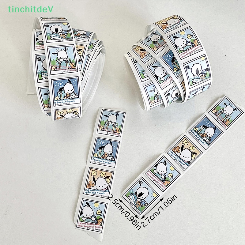 Bộ 200 Miếng Dán Trang Trí Kiểu Hoạt Hình Pochacco Dễ Thương Diy