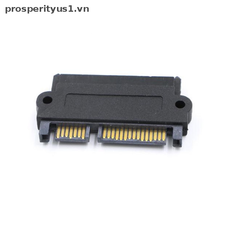 Đầu Nối Chuyển Đổi SAS 29 pin Female Sang SATA 22pin Male Cho Windows Sasperityus1