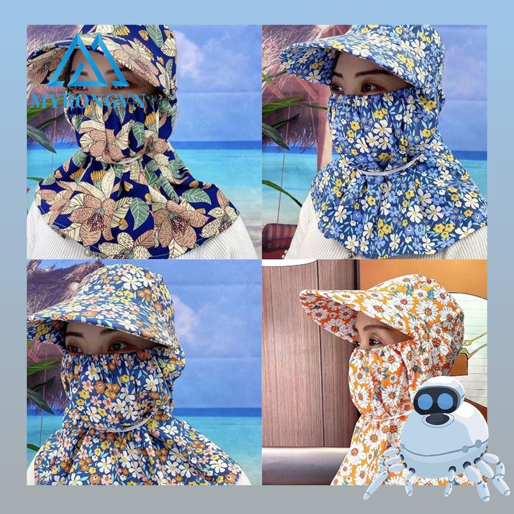 Mũ Che Mặt Và Cổ Chống Tia UV Tiện Dụng Khi Đi Câu Cá / Leo Núi