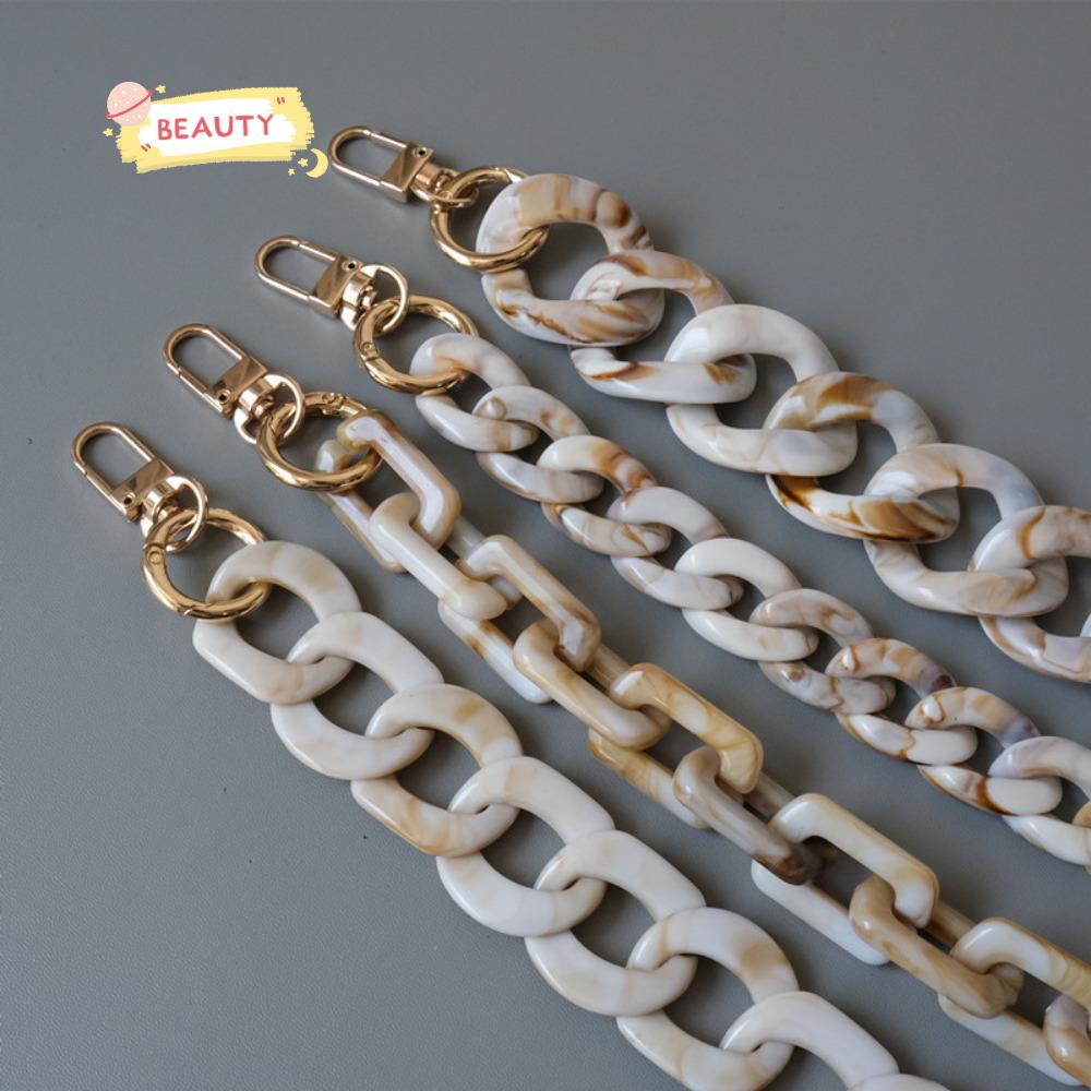 BEAUTY Acrylic Resin Bag Chains Fashion Detachable Replacement Bag Accessories Handbag Chain