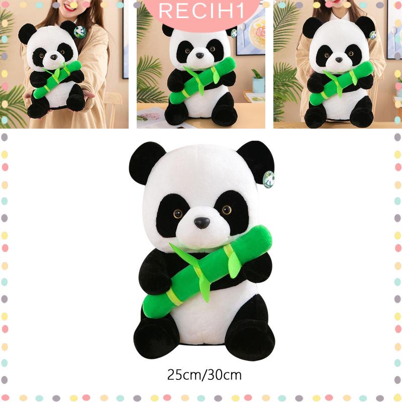 [Recih] Gối Nhồi Bông Hình Gấu Trúc Dễ Thương Dành Cho Bé Trai Và Bé Gái