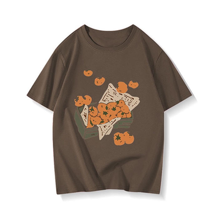 Áo thun NRVP 100% cotton tay ngắn phong cách Hàn Quốc