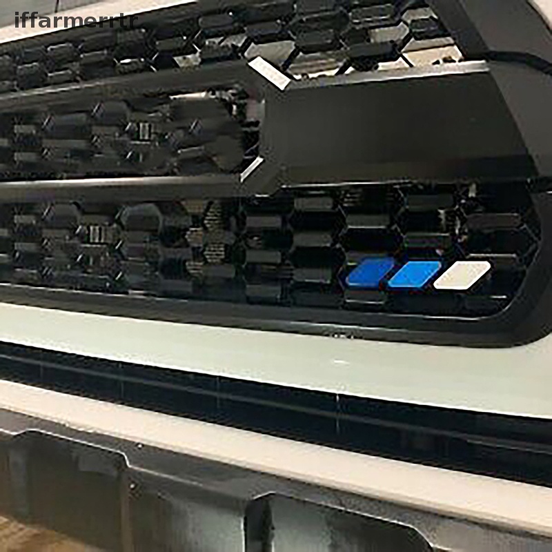 Huy Hiệu Trang Trí Lưới Tản Nhiệt Xe Hơi iffar Tri color 3