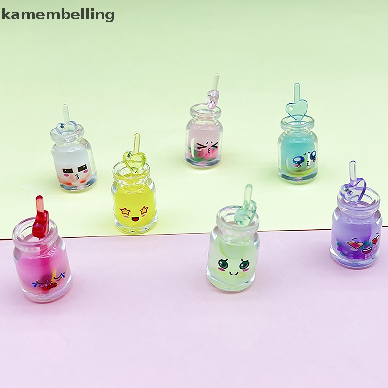 Set 2 Ly Nước Ép Trái Cây Bằng Nhựa Phát Quang Dễ Thương Trang Trí Sân Vườn