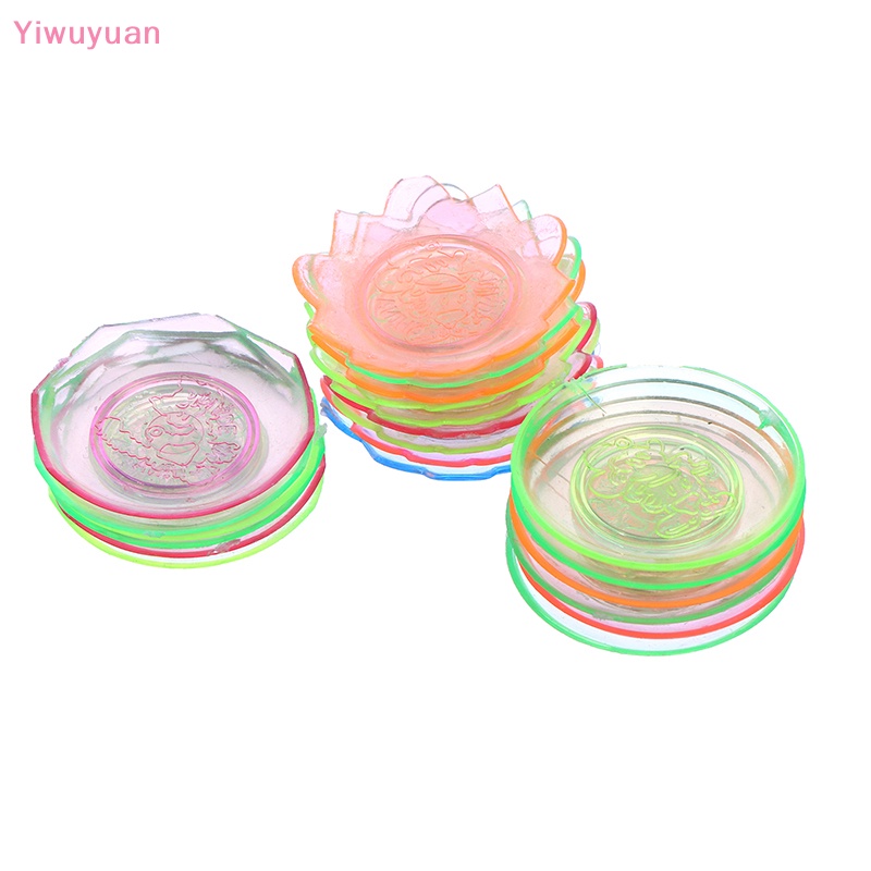 Set 20 Đĩa Nhựa Mini Trang Trí Nhà Búp Bê Mới
