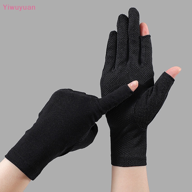1 Đôi Găng Tay Lái Xe Mỏng Thoáng Khí Chống Tia UV Có Thể Chạm Màn Hình Cảm Ứng Mới