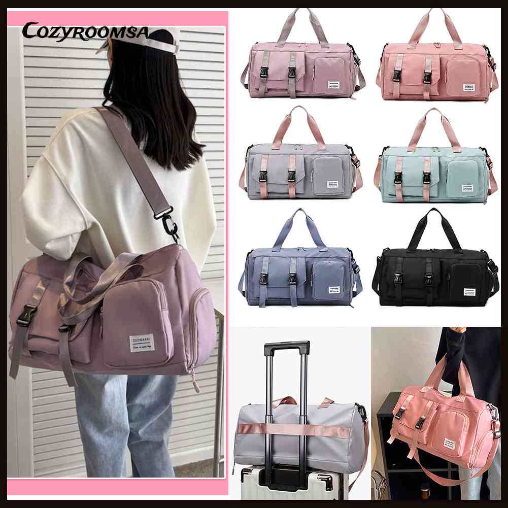 Túi Đựng Đồ Tập Thể Thao Sức Chứa Lớn Chia Ngăn Khô / Ướt Tiện Dụng Cho Nam Và