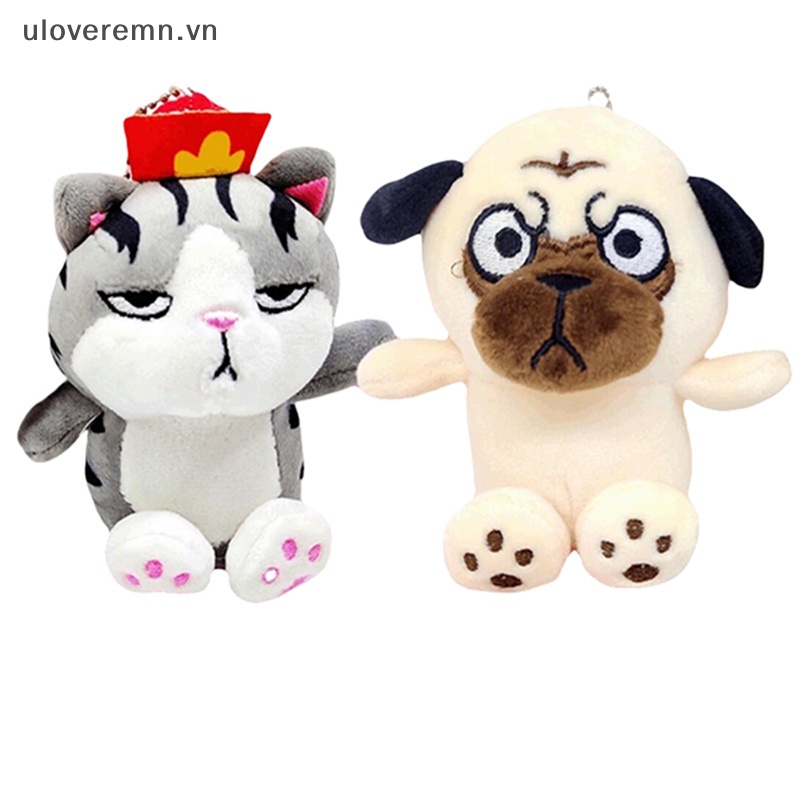 Uloveremn Thú Nhồi Bông Hình Chó Mèo Đen Wuhuang Bazaar Dễ Thương