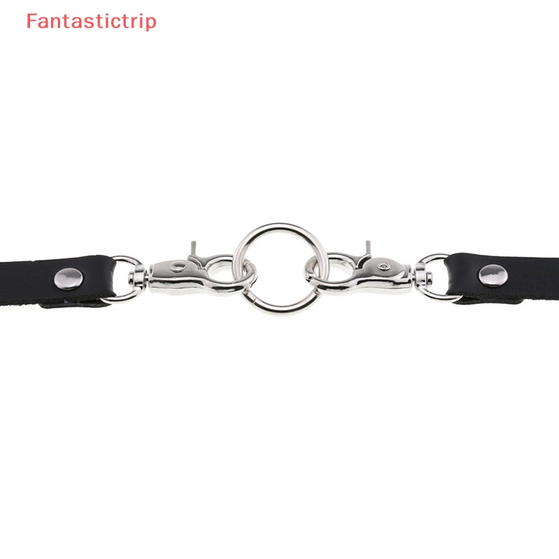 [Fantastictrip] Vòng Cổ Choker Bằng Da Phong Cách Punk Gothic Thời Trang Cho Nam Và Nữ