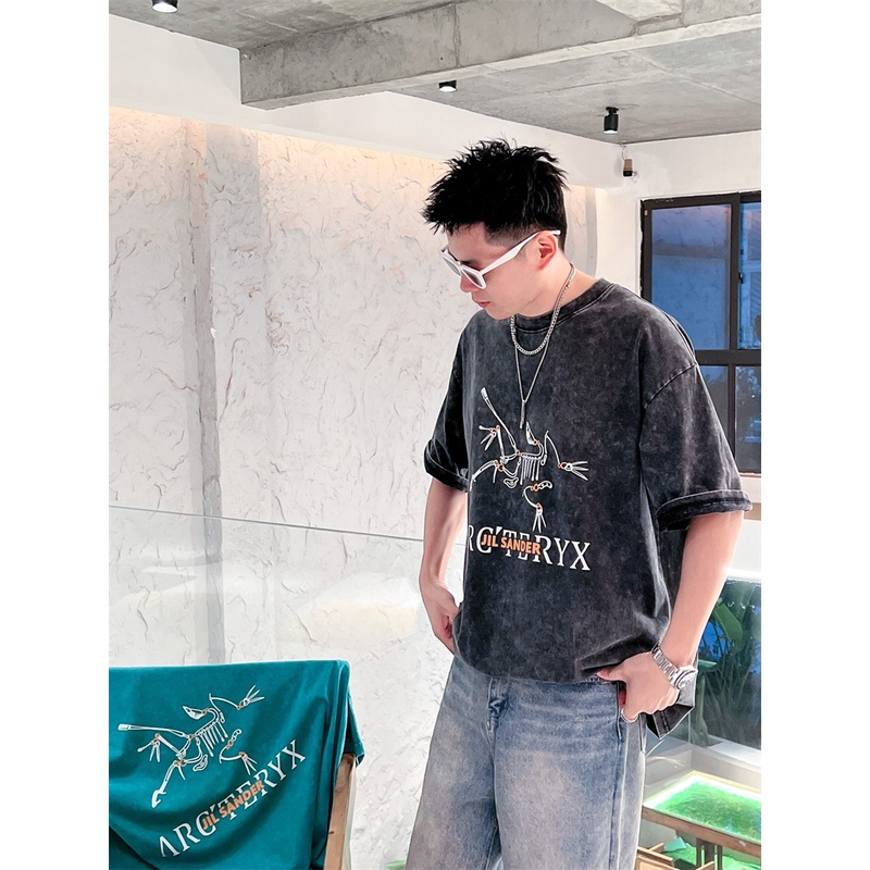 Arc88ter &amp; - 2023 Áo Thun Tay Ngắn In Hình Pickle Cổ Điển Phong Cách Mỹ