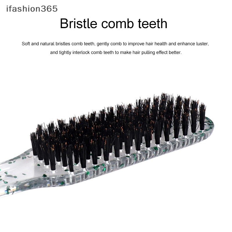 Lược Đôi Chải Thẳng Tóc Hình Chữ V Chuyên Nghiệp ifashion365