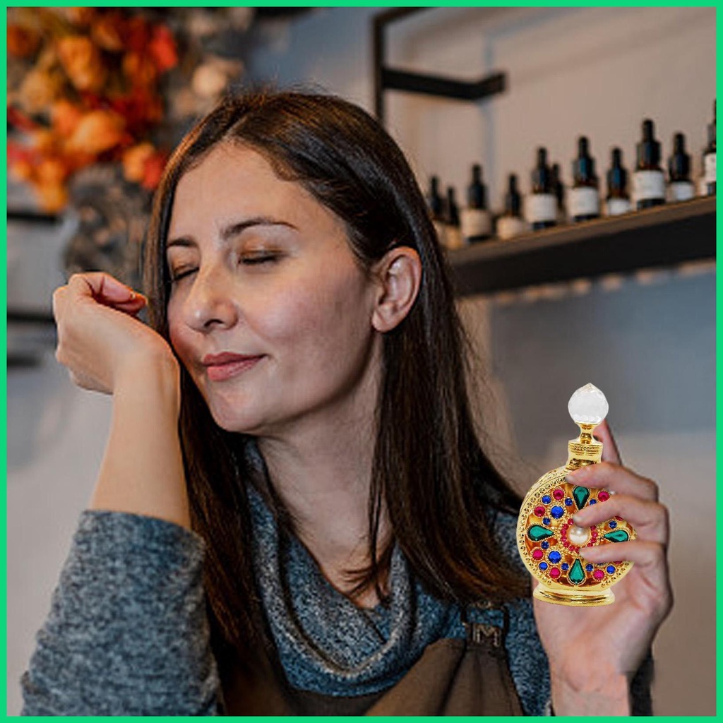 Chai Nước Hoa Dubai 15ml Bằng Kim Loại Cổ Điển Độc Đáo Cho Thanh Thiếu Niên / Bé Gái / Gia Đình jiwvn Jwvn