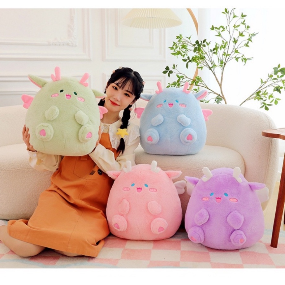 Thú Nhồi Bông Hình Khủng Long Dễ Thương 40cm