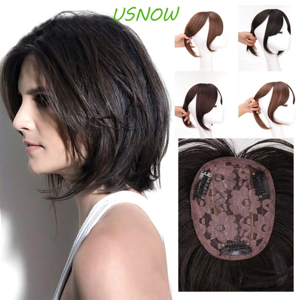 Tóc Giả Màu Đen Kiểu Chéo 3D Chịu Nhiệt Độ Cao Cho Nữ