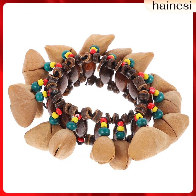 Vòng Tay Vỏ Sò Bằng Gỗ Độc Đáo Cho Bé